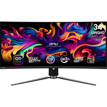 Monitor MSI 34" MPG 341CQPX QD-OLED 2xHDMI DP 4xUSB