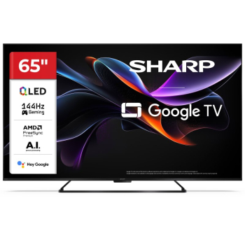 Sharp | 65HR7265E | 65 | Smart TV | Google TV | Black