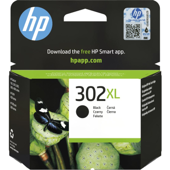 Tusz HP czarny HP 302XL, HP302XL=F6U68AE