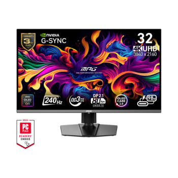 31,5 cala (80 cm) TFT MSI MPG 322URXDE QD-OLED Płaski 240Hz