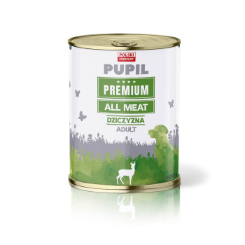 PUPIL PREMIUM Dziczyzna karma mokra dla psa 800g