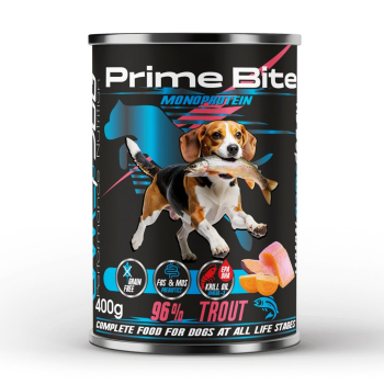 GAME DOG Prime Bite pstrąg, batat monoproteinowa 400g