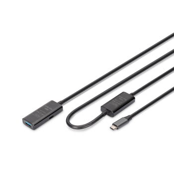 Digitus Aktywny przedłużacz USB 3.2 Gen1 5G, USB-C - USB-A, 10 m