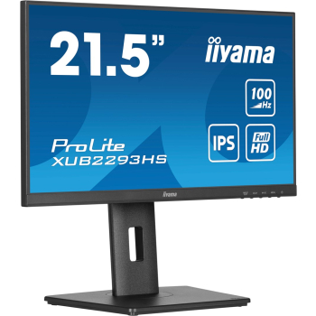 iiyama ProLite XUB2293HS-B6 monitor komputerowy 54,6 cm (21.5") 1920 x 1080 px Full HD LED Czarny
