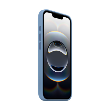 Silikonowe etui Apple iPhone 16e – zimowy niebieski | Jabłko