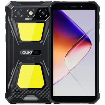 Smartfon Oukitel G5 6 cali, 4/128GB, 6300mAh, kolor czarny