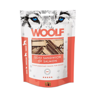 WOOLF SOFT SANDWICH OF SALMON przysmak dla psa 100g