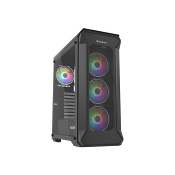 Obudowa NATEC Genesis Irid 505 ARGB NPC-1518 (ATX. Micro ATX. Mini ITX; kolor czarny)