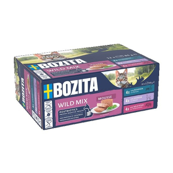 Bozita Mousse Mixed Wild 12x85g
