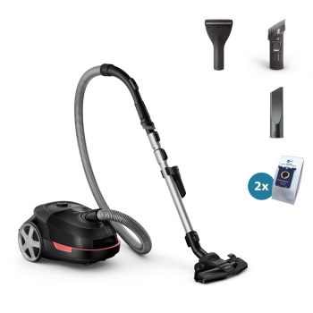 Philips 5000 series XD5123/10 odkurzacz 4 l Cylinder próżniowy Suchy 900 W Worek na kurz