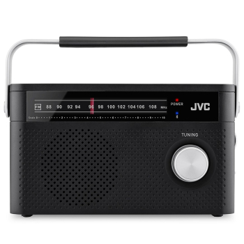 JVC Przenośne radio RA-E315B czarny