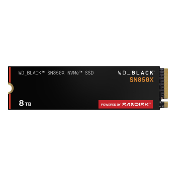 Dysk SSD WD Black SN850X 8TB M.2 NVMe WDS800T2X0E