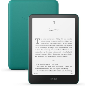 Ebook New Kindle Paperwhite (12th Generation) - 2024 release 7” glare-free 16GB Wi-Fi (Ad-supported) Jade (WYPRZEDAŻ)