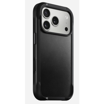 Nomad Rugged Leather Case pokrowiec na telefon komórkowy 16 cm (6.3") Czarny