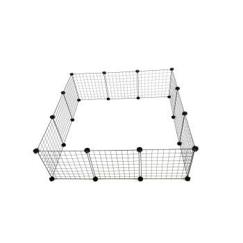 C&C Wybieg, kojec modułowy dla szczeniąt i małych psów - 145x75 cm (4x2; 3x3)