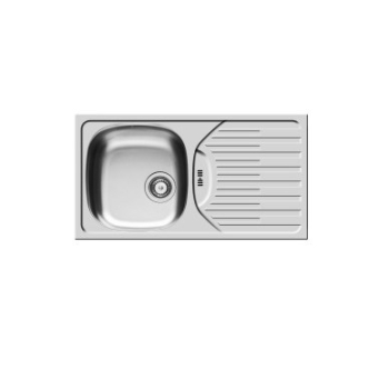 PYRAMIS 100181101 zlewozmywak Zlewozmywak z widocznym frontem Okrąg Aluminium