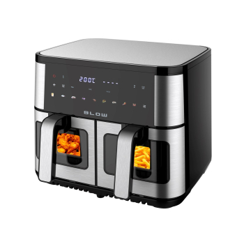 AIR FRYER frytkownica beztłuszczowa BLOW 2500W 9L dwukomorowa (OUTLET)