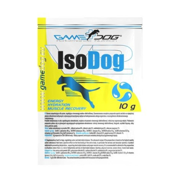 Game Dog IsoDog witaminy elektrolity dla psa proszek 10g