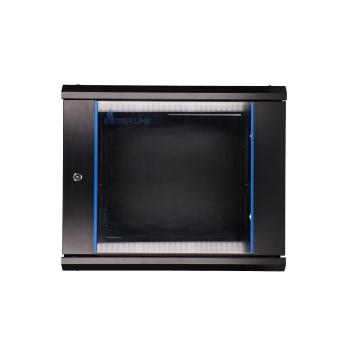 Extralink 9U 600x600 Czarna Szafa rack montowan