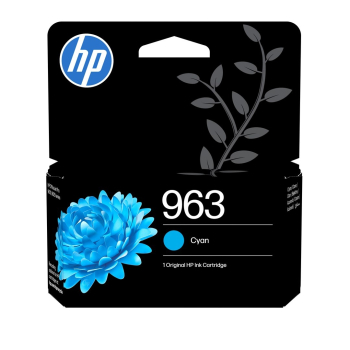 HP 963 oryginalny wkład atramentowy błękitny