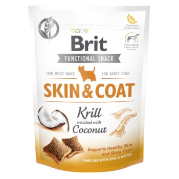BRIT Functional Snack Skin&Coat Krill - przysmak dla psa - 150 g