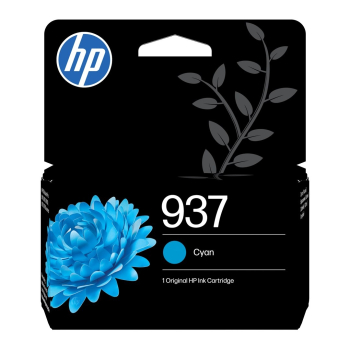 HP Oryginalny wkład z błękitnym atramentem 937