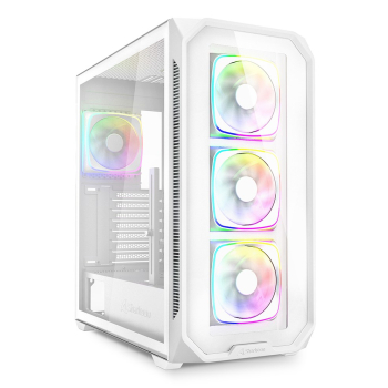 Sharkoon Case AK5G RGB ATX 1xGlass Biały
