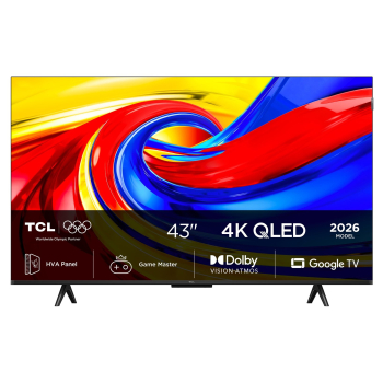 TCL P7L 43P7L Telewizor 109,2 cm (43") 4K Ultra HD Smart TV Wi-Fi Czarny 400 cd/m2