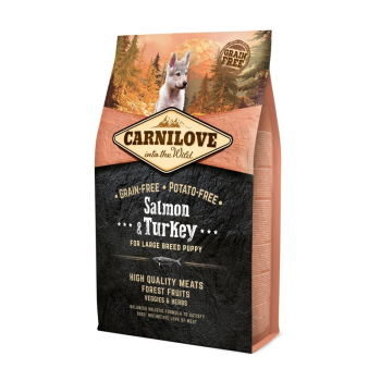 Carnilove Salmon&Turkey Puppies Large 4kg