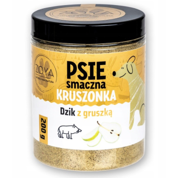 ZOYA Kruszonka Dzik - Przysmak dla psów - 200g