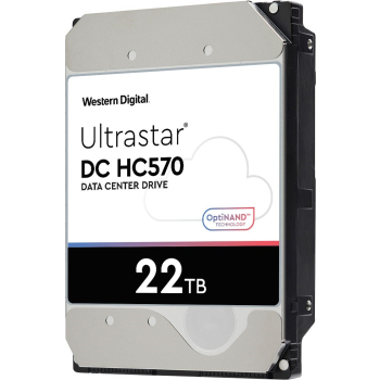 Dysk serwerowy HDD Western Digital Ultrastar DC HC570 WUH722222ALE6L4 (22 TB; 3.5"; SATA)