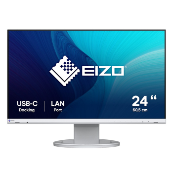 Monitor EIZO FlexScan EV2490-WT - 60,5 cm (23,8") - 1920 x 1080 pikseli - Full HD - LED - 5 ms - Biały