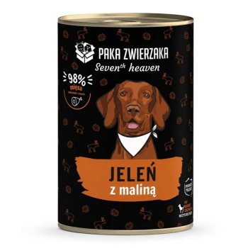 Paka Zwierzaka Seventh Heaven Jeleń z maliną 400g