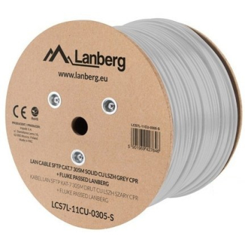 Lanberg LCS7L-11CU-0305-S kabel sieciowy Biały 305 m Cat7 S/FTP (S-STP)