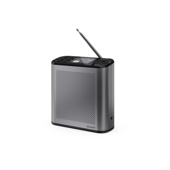Przenośne radio cyfrowe Sharp OSAKA | DR-P530(GY) | Port USB | Łączność Bluetooth | Radio FM | Połączenie bezprzewodowe