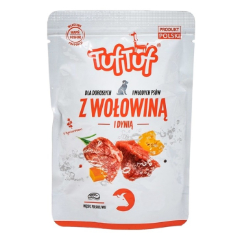 Tuf Tuf Saszetka mielonka z wołowiną dla psa 100g