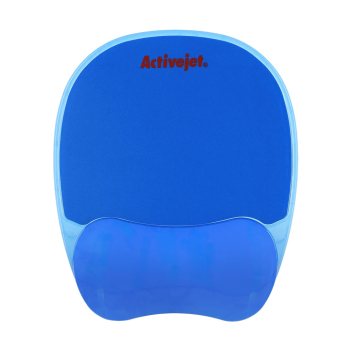 Activejet podkładka pod mysz żelowa niebieska