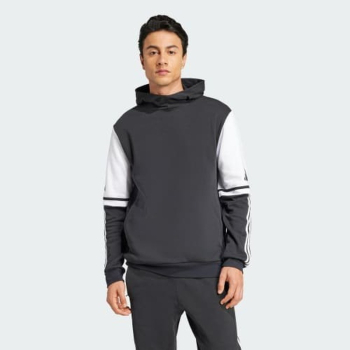 Bluza męska adidas Squadra 25 Sweat Hoody czarno-biała JE2776 S