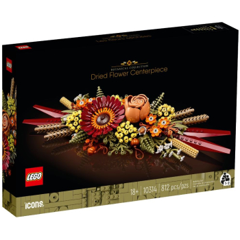 LEGO Icons 10314 Stroik z suszonych kwiatów