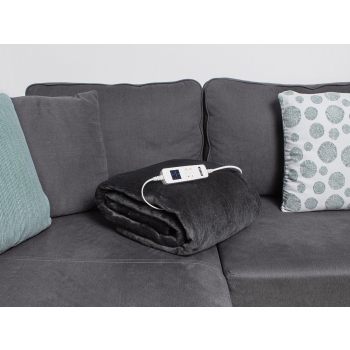 Koc elektryczny Noveen EB650 Grey super miękki 180x130cm