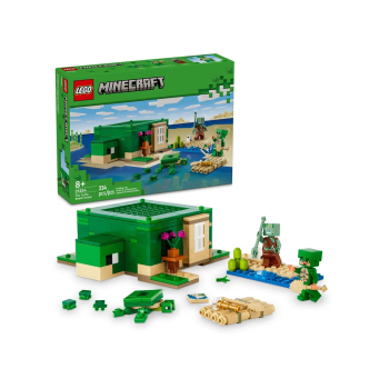 LEGO Minecraft 21254 Domek na plaży żółwi