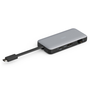 Stacja dokująca podróżna USB Typ C 7-portów HDMI 4K/60Hz PD 3.0