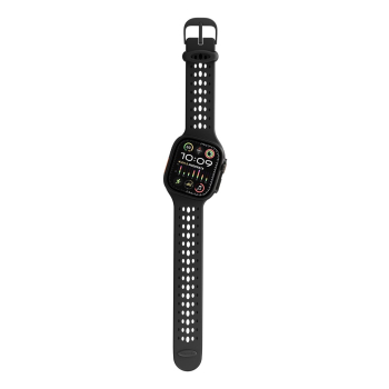 Decoded Silicone Ares O Band - silikonowy pasek do Apple Watch 44/46/49 mm (black)