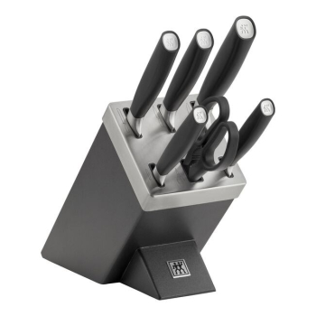 Zestaw 5 noży w bloku samoostrzącym ZWILLING All*Star 33780-500-0 - srebrny (OUTLET)