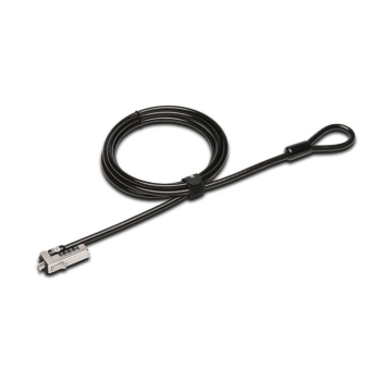 Kensington K60629WW zapięcie do kabli Czarny, Metaliczny 1,8 m