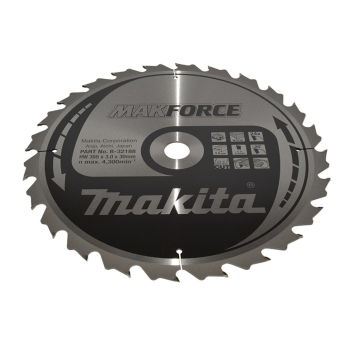 MAKITA PIŁA TARCZOWA 355x30x24z MAKFORCE DREWNO