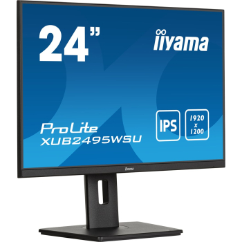 Monitor iiyama ProLite XUB2495WSU-B7 61,1cm (24") WUXGA IPS HDMI/DP/USB 4ms