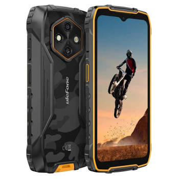 Ulefone RugKing 4 Pro 16,7 cm (6.56") Dual SIM Android 15 4G USB Type-C 8 GB 256 GB 10200 mAh Pomarańczowy