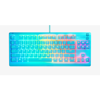 Klawiatura SteelSeries Apex 3 TKL US, aqua