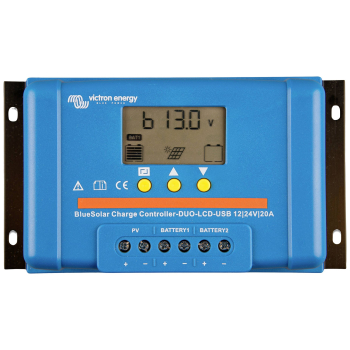 Regulator napięcia PWM DUO LCD&USB 12/24V-20A